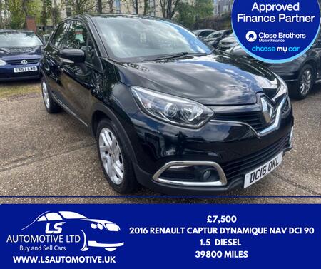 RENAULT CAPTUR 1.5 Dynamique Nav dCi 90