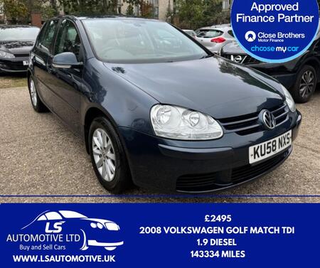 VOLKSWAGEN GOLF 1.9 TDI Match