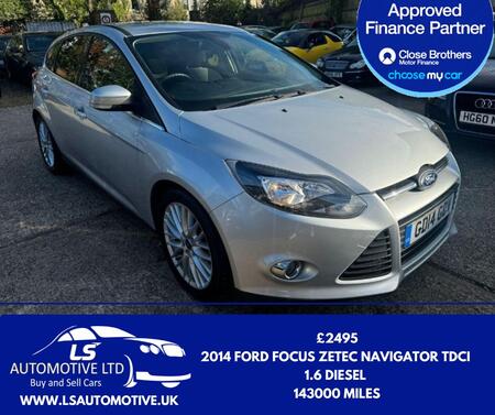 FORD FOCUS 1.6 TDCi Zetec Navigator