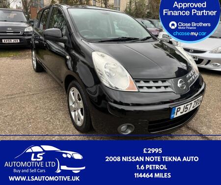 NISSAN NOTE 1.6 16V Tekna